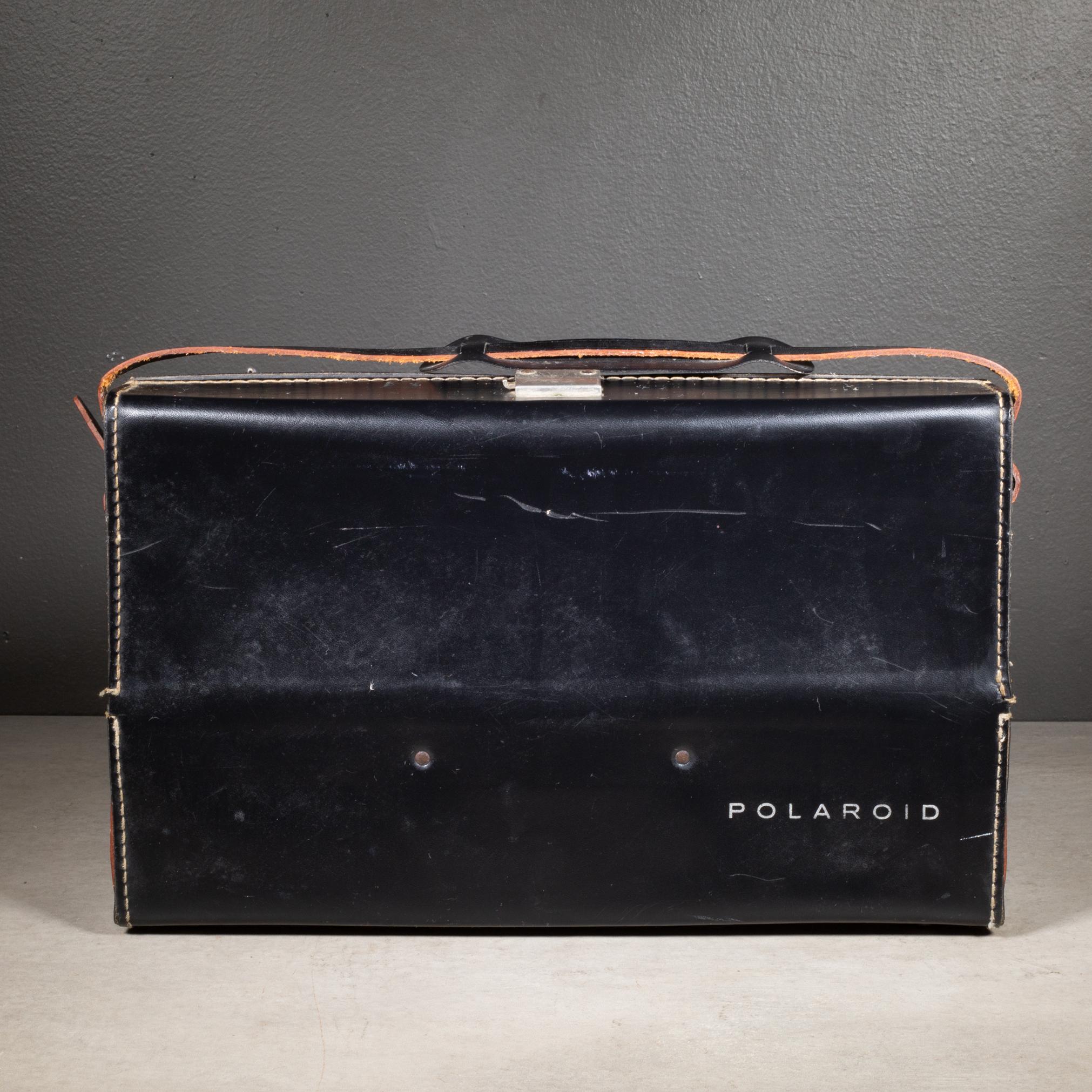 Polaroid 100 Land Camera and Leather Case c.1963-1966 For Sale 4