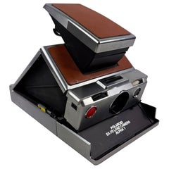 Polaroid SX-70 Tan Land Camera by Henry Dreyfuss Vintage