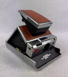 Polaroid SX-70 Tan Land Camera by Henry Dreyfuss Vintage