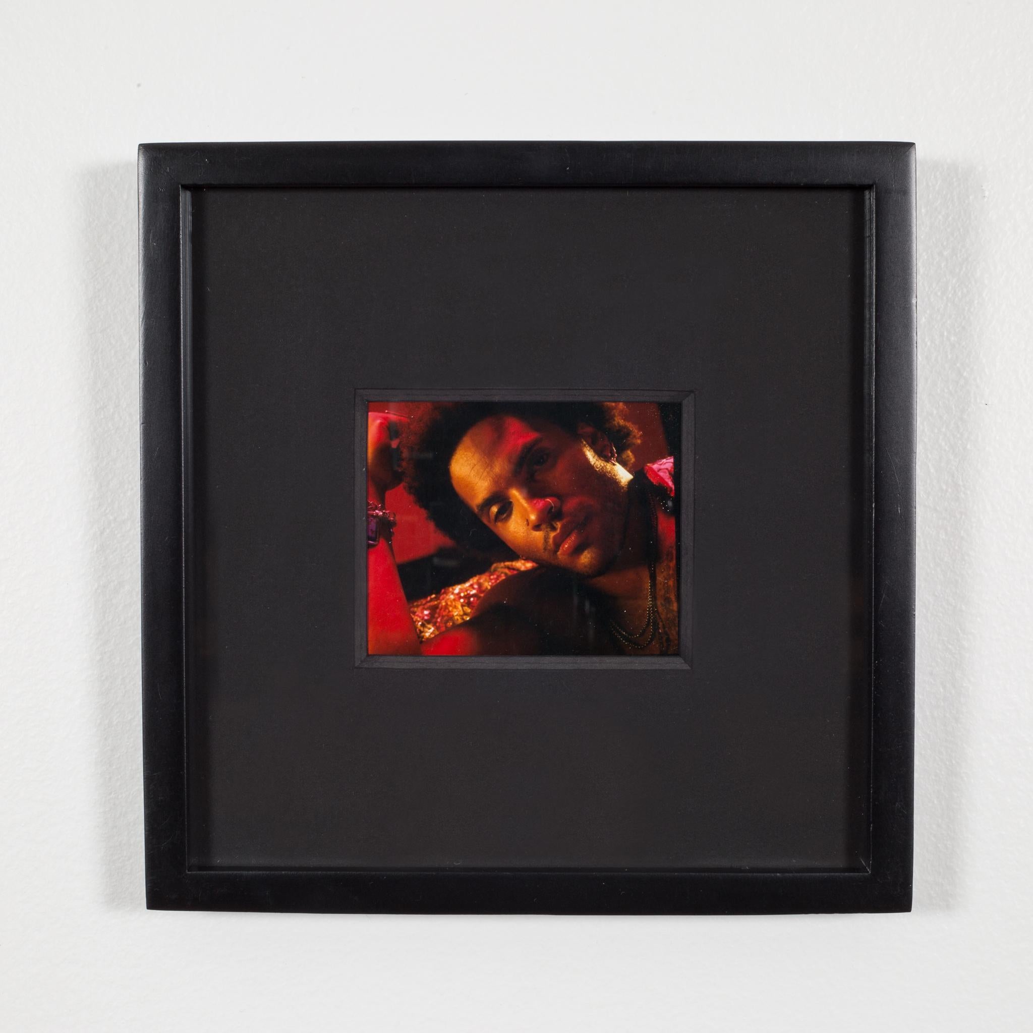 Polaroid Test Image of Lenny Kravitz by Denise Tarantino for Dah Len Studios In Excellent Condition In San Francisco, CA