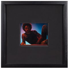 Polaroid Test Image of Lenny Kravitz by Denise Tarantino for Dah Len Studios