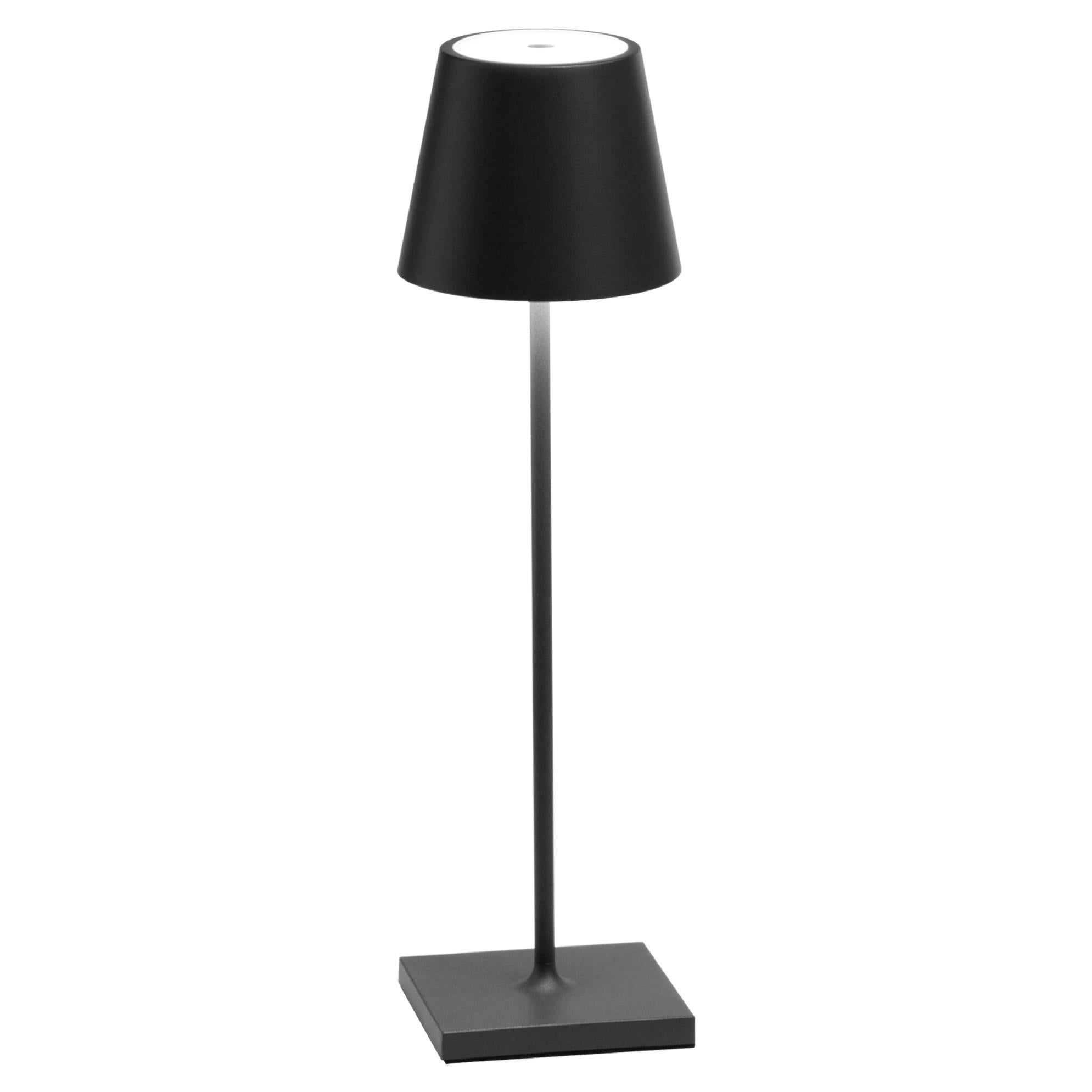 Poldina Pro Cordless Table Lamp in Dark Grey For Sale