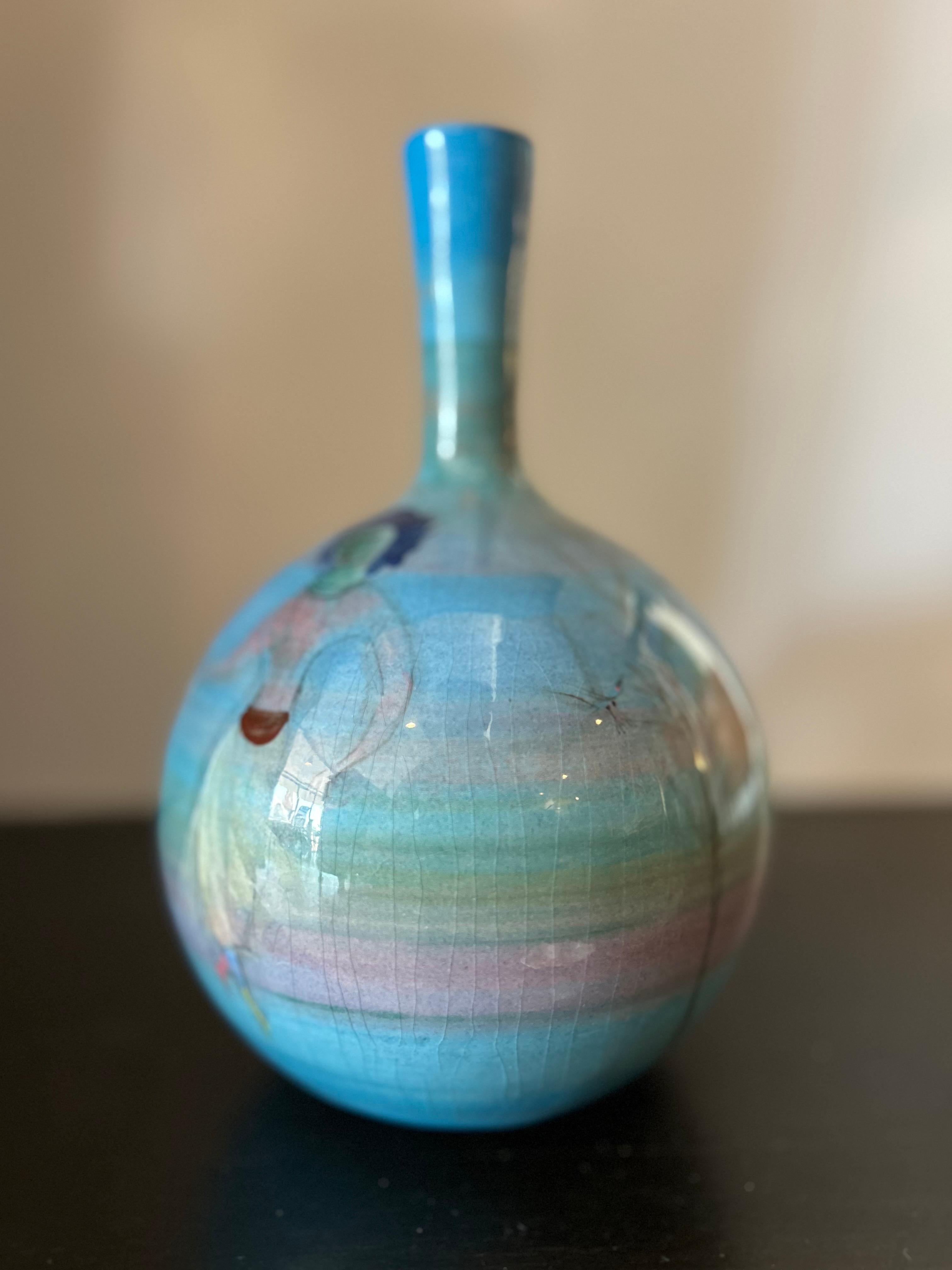 Porcelaine Vase en porcelaine des années 1960 par Polia Pillin en vente