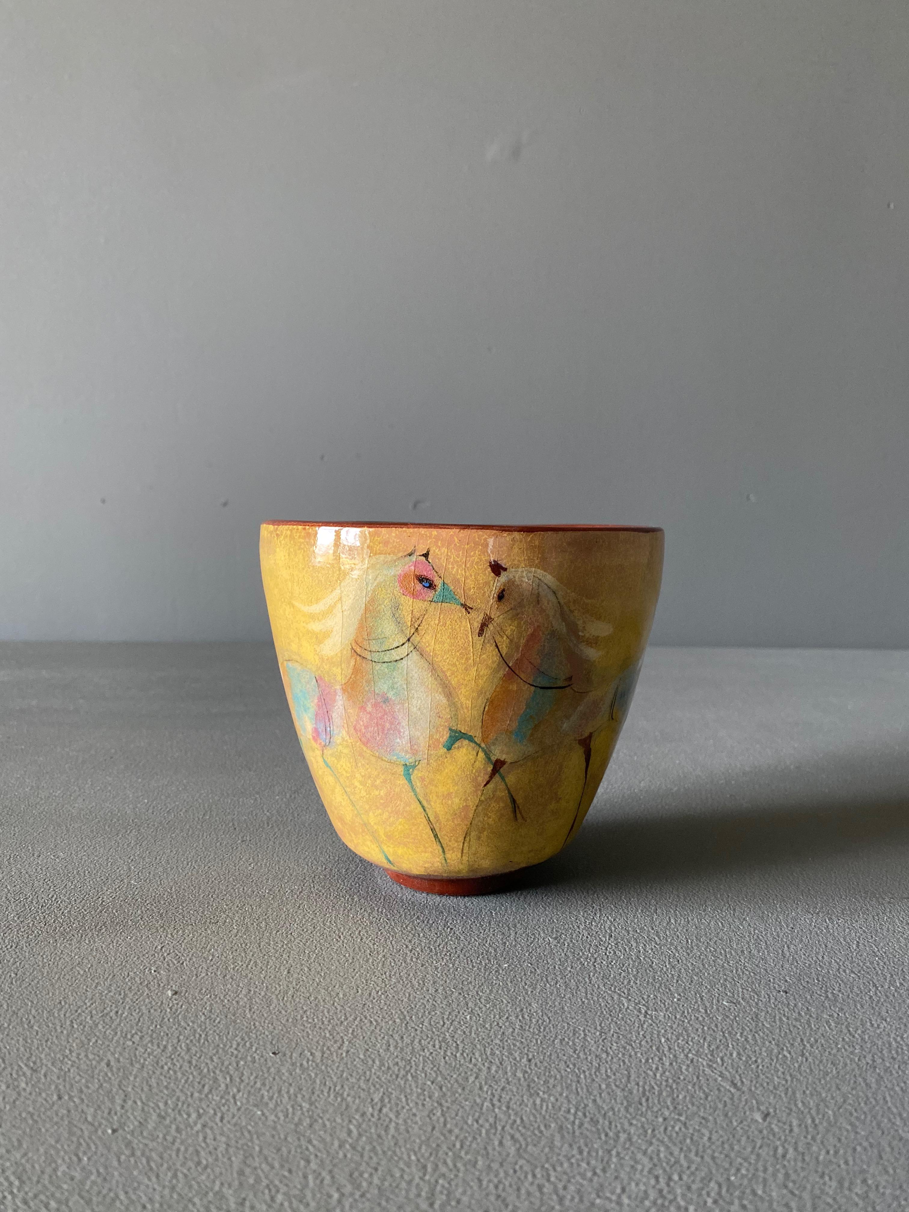 Polia Pillin ceramic bowl, circa 1960.