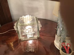 Poliarte “APIS” Table Lamp Murano Glass, 1960, Italy