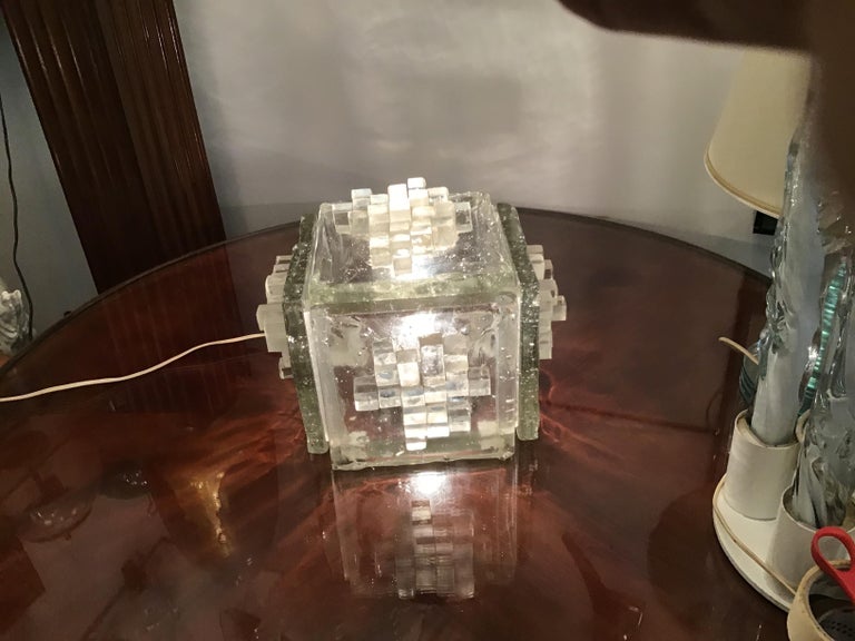 Other Poliarte “APIS” Table Lamp Murano Glass, 1960, Italy  For Sale