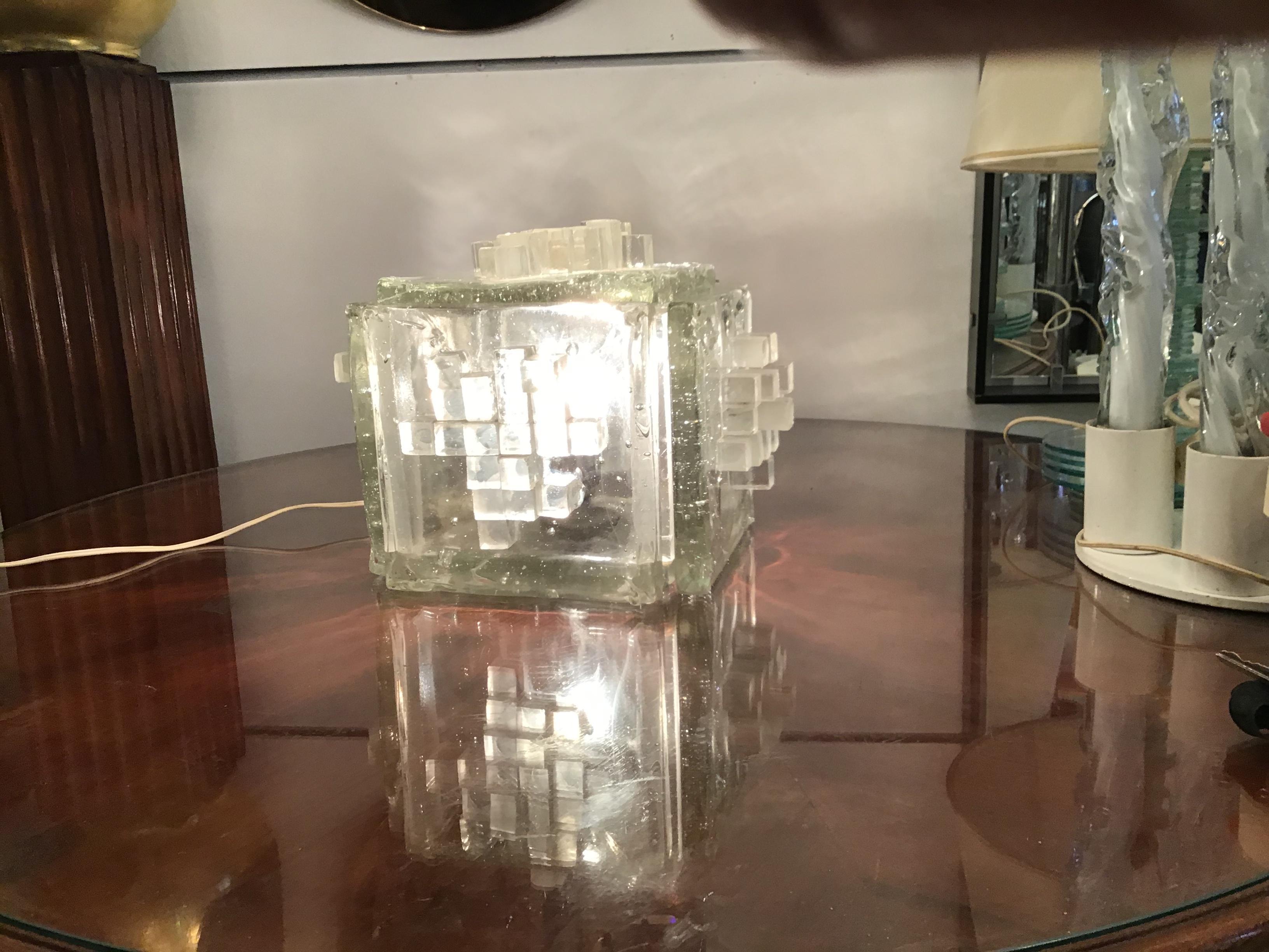 Poliarte APIS-Tischlampe aus Muranoglas, 1960, Italien im Angebot 3