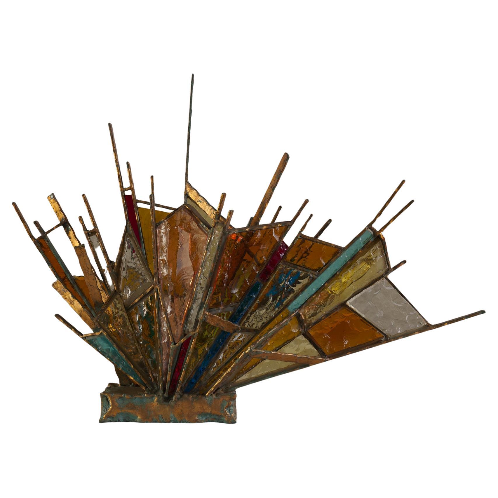 Poliarte Brutalist Table Lamp For Sale