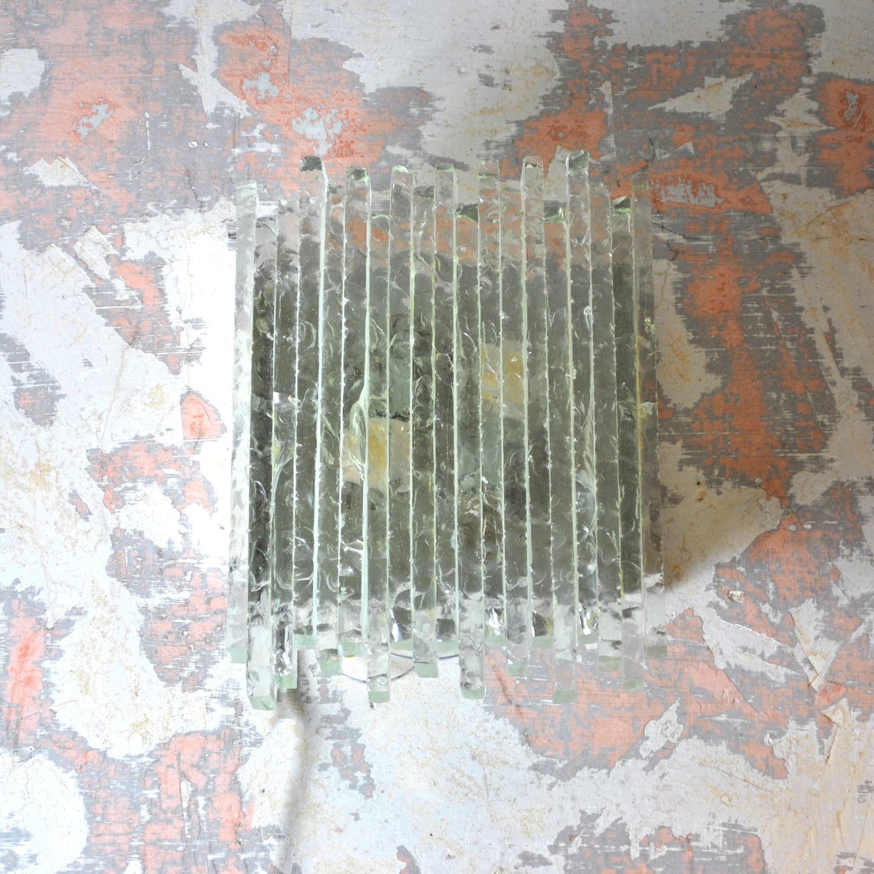 Aplique de cristal Poliarte de los años 60 en Bueno estado para la venta en bari, IT