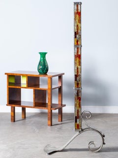 Poliarte Style Brutalist Italian Modern Floor Lamp, circa 1970
