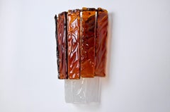 1970s Italian Murano Glass Wall Lamp