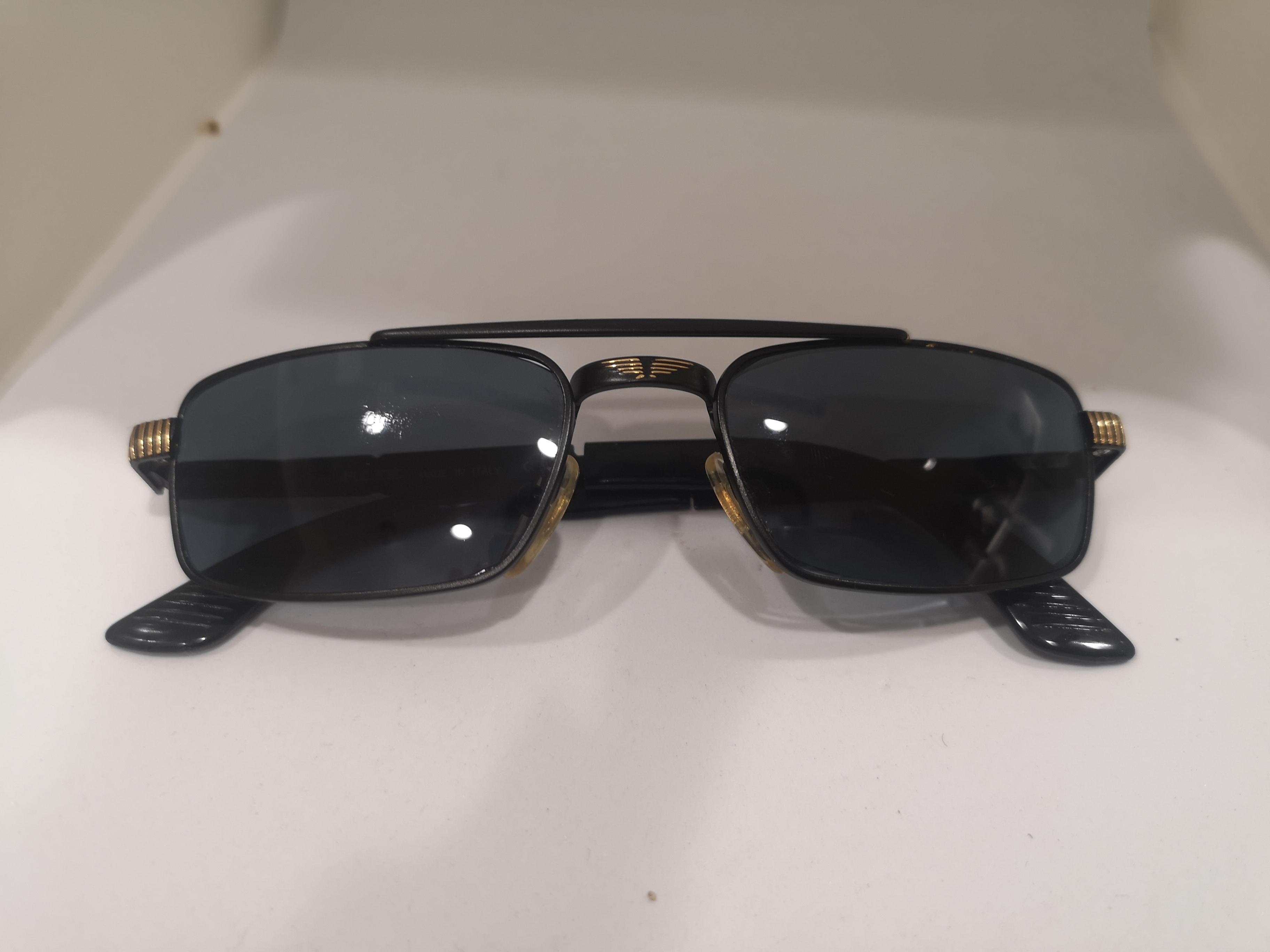 black lens sunglasses