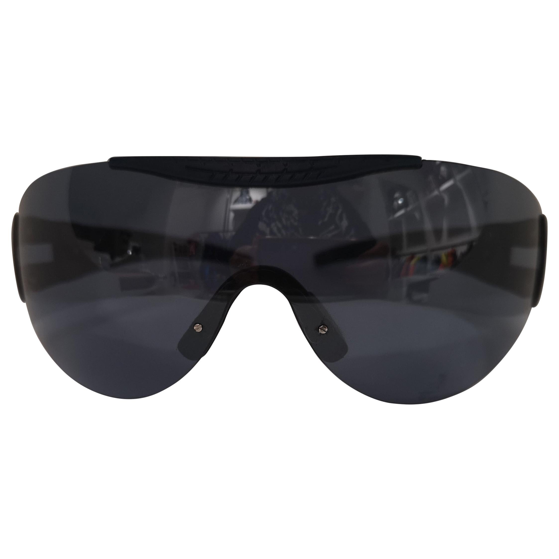 Police blue mask sunglasses