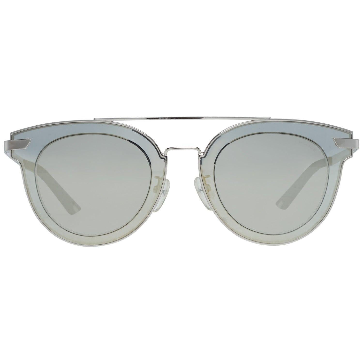 Police Mint Unisex Silver Sunglasses SPL349 47579K 47-24-145 mm
