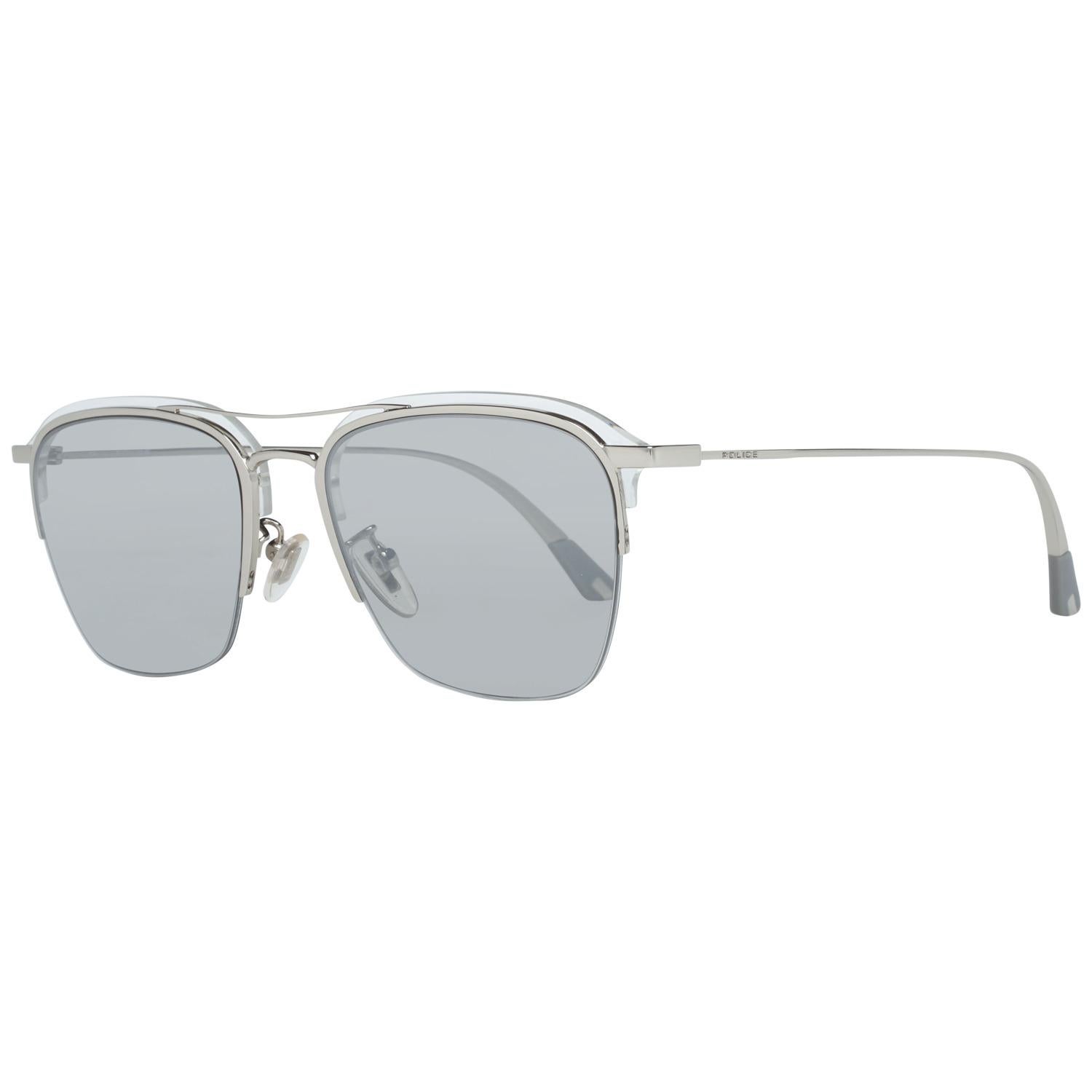 Police Mint Unisex Silver Sunglasses SPL783 54579X 54-18-140 mm 1