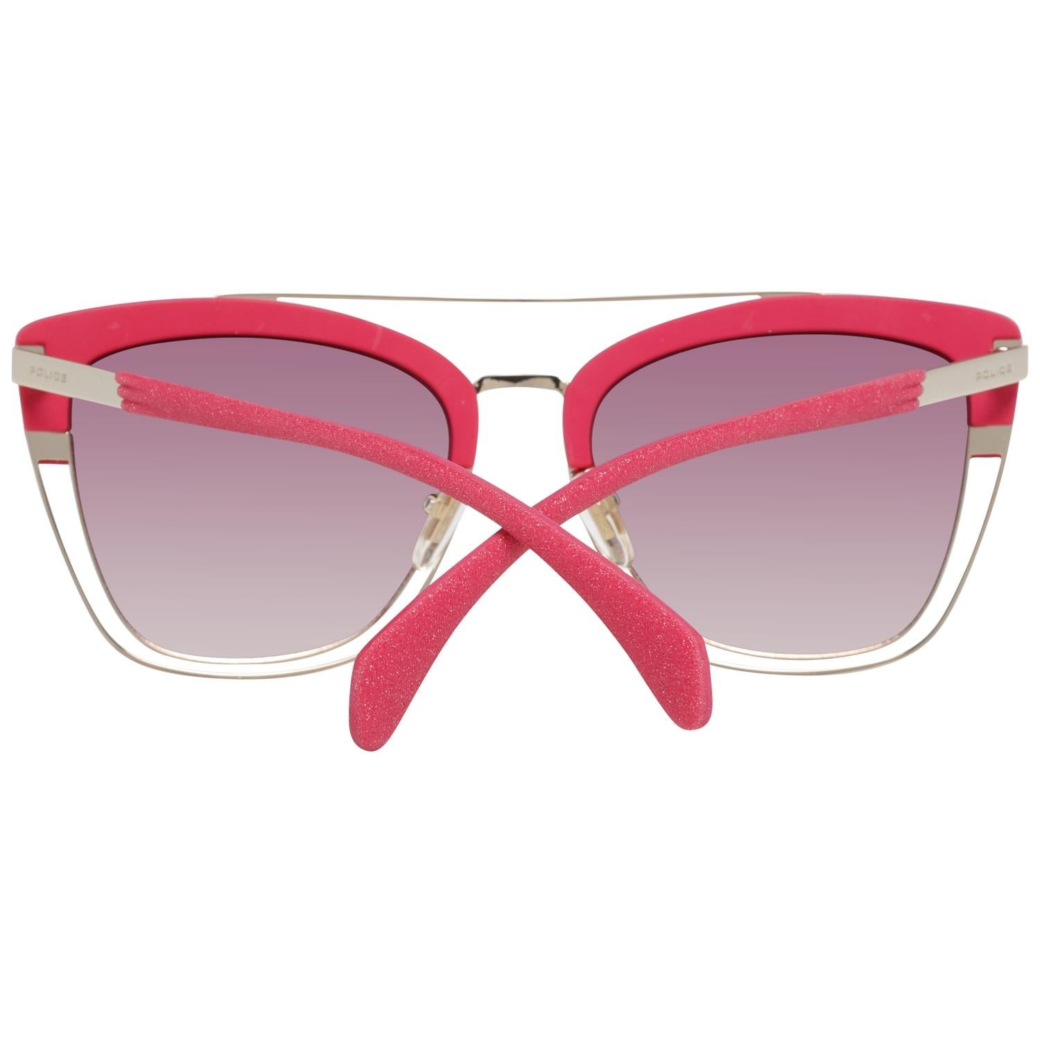Brown Police Mint Women Pink Sunglasses PL618 548FFX 54-19-143 mm
