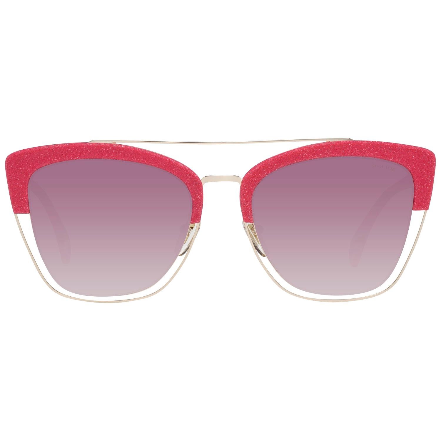 Police Mint Women Pink Sunglasses PL618 548FFX 54-19-143 mm