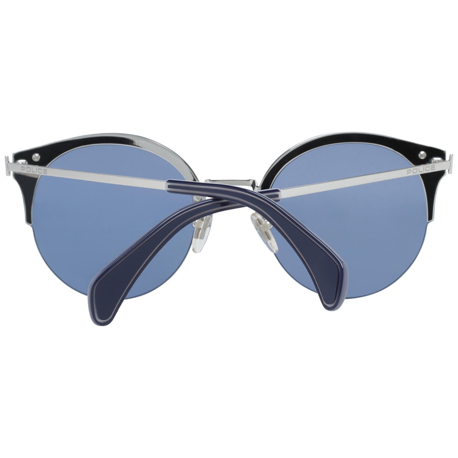 Purple Police Mint Women Silver Sunglasses SPL615 610579 61-16-137 mm