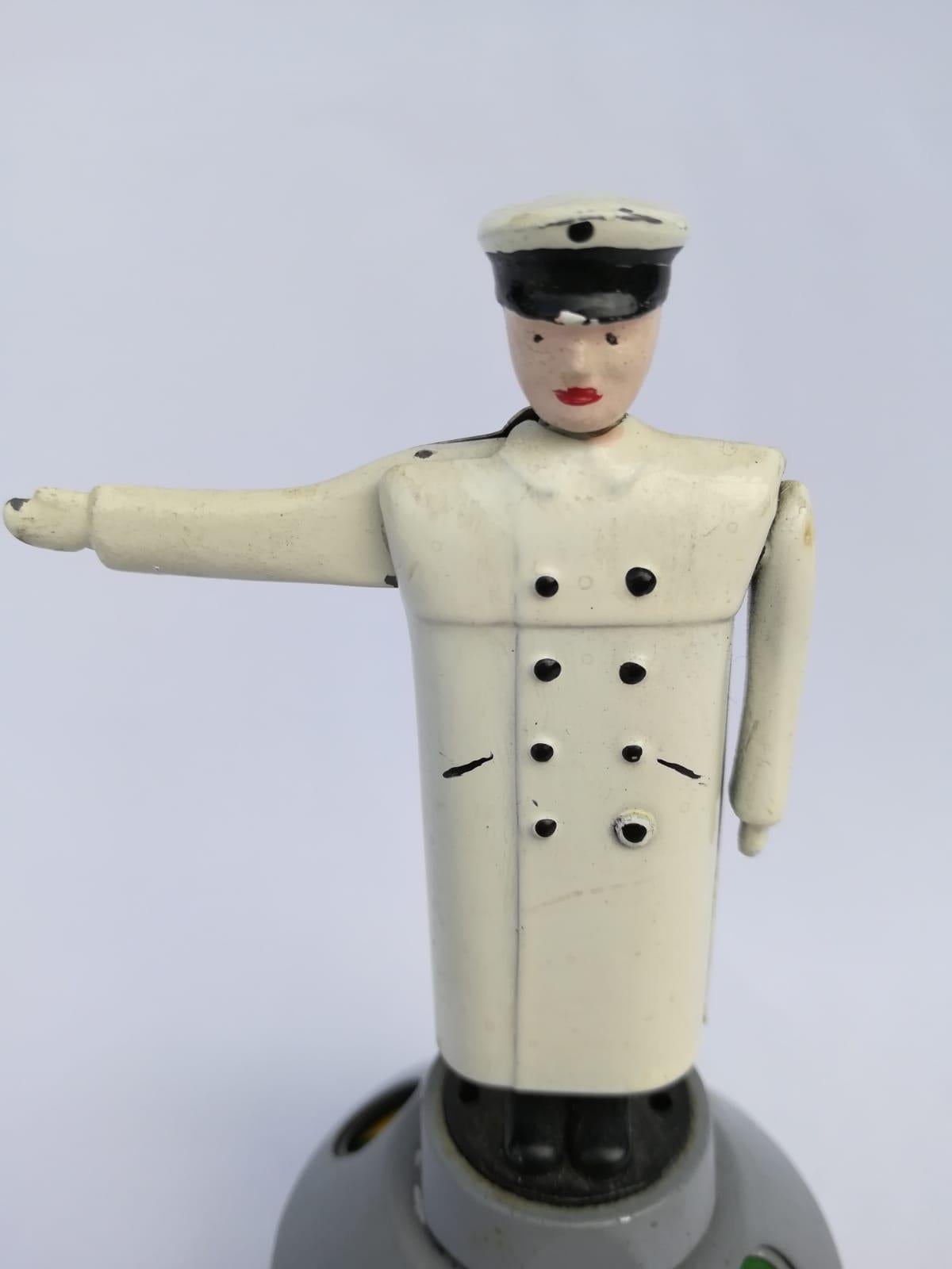 Policeman by Schuco 4520, circa 1950 In Good Condition For Sale In Lugano, Ticino