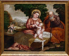 Polidoro de Renzi called Polidoro da Lanciano, Holy Family with Saint John
