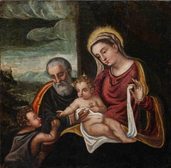Attributed to Polidoro de Renzi, called Polidoro da Lanciano, Holy Family