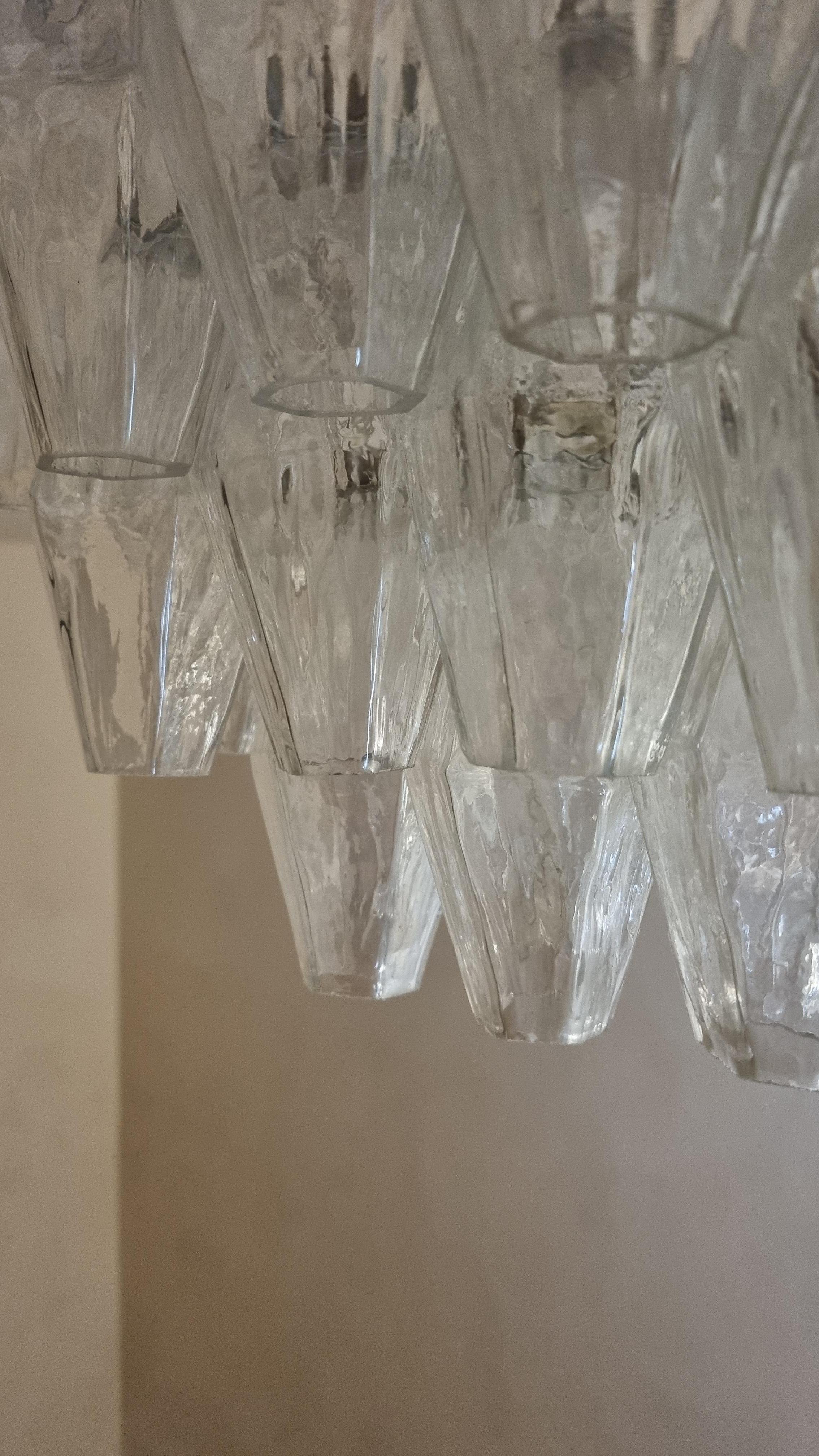 Poliedri ceiling lamp designed by Carlo Scarpa for Venini 1958 4