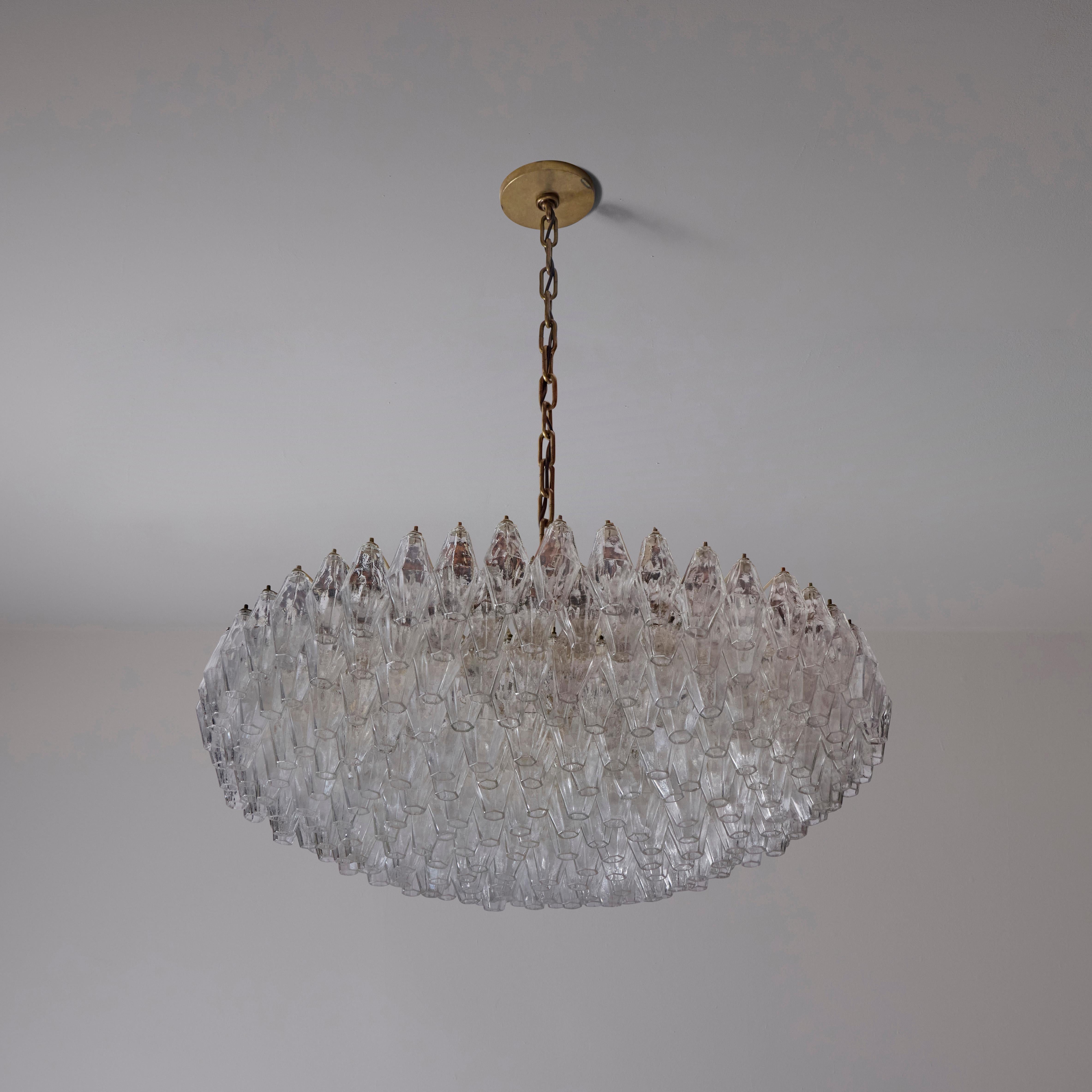 Lampadario 'Poliedri' di Carlo Scarpa per Venini in vendita 2