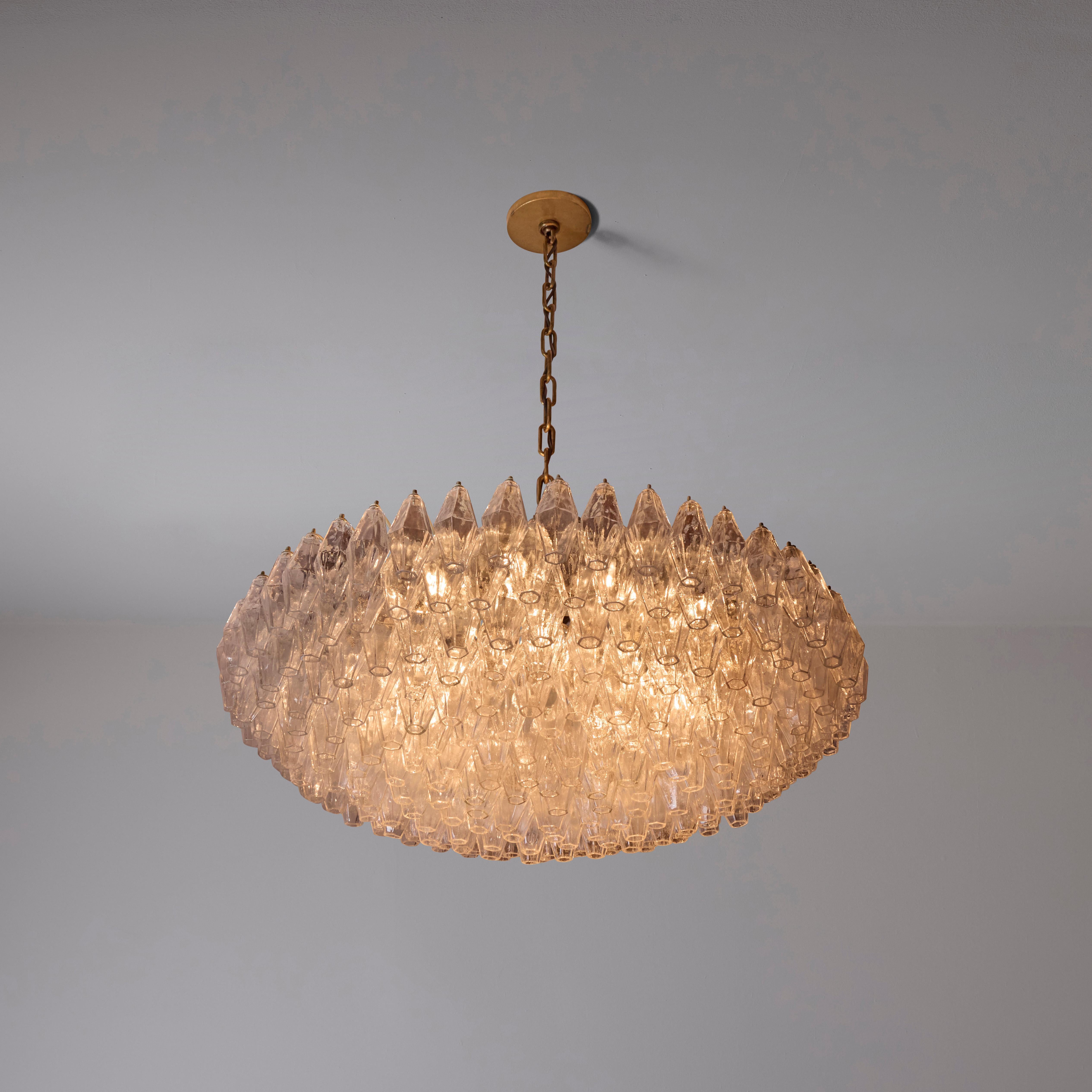 Lampadario 'Poliedri' di Carlo Scarpa per Venini. Progettato e prodotto nel 1958. 

I pezzi 