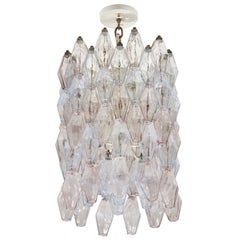 Poliedri Chandelier by Carlo Scarpa for Venini
