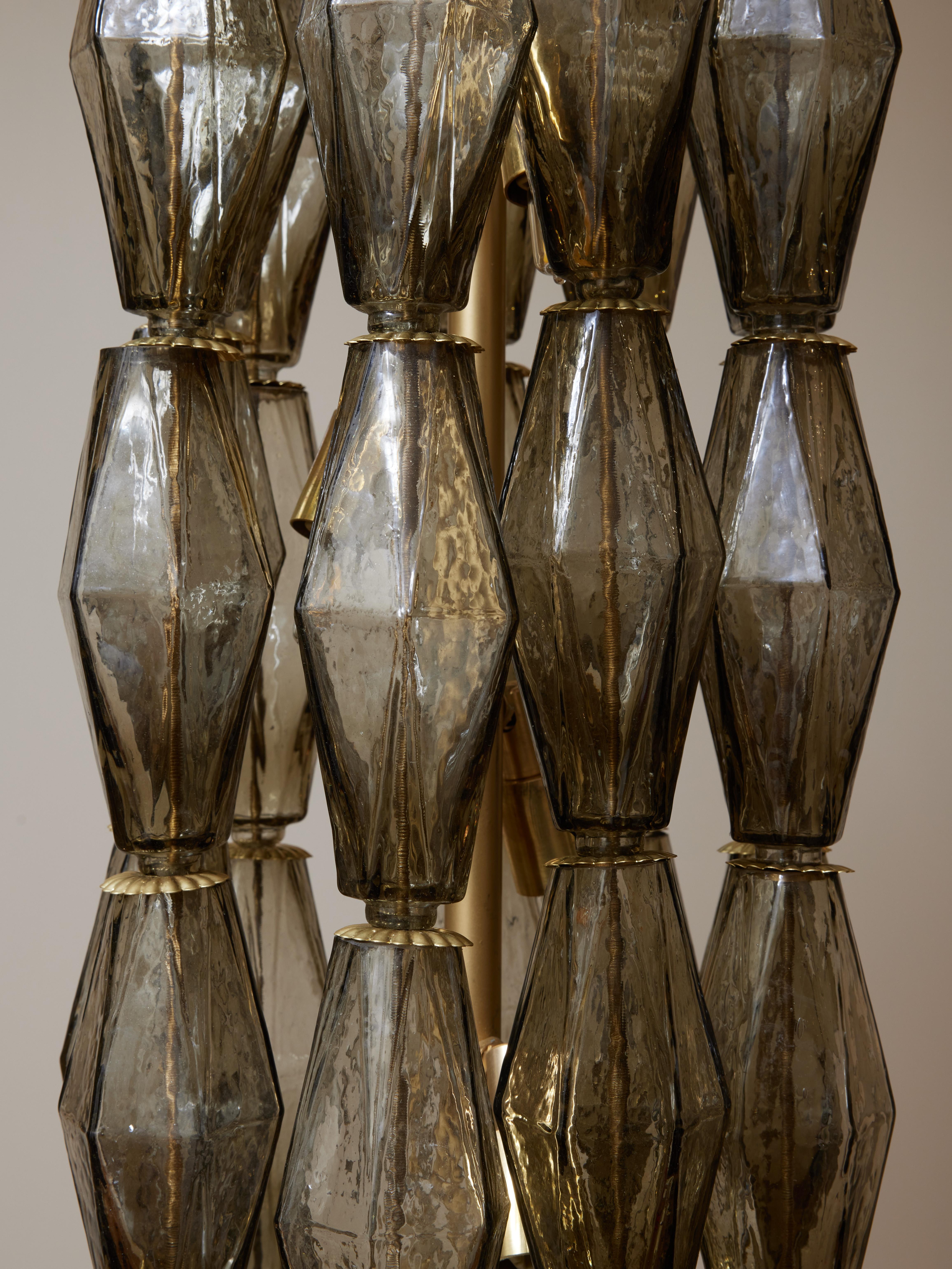 Poliedri chandelier by Studio Glustin In Excellent Condition For Sale In Saint-Ouen (PARIS), FR