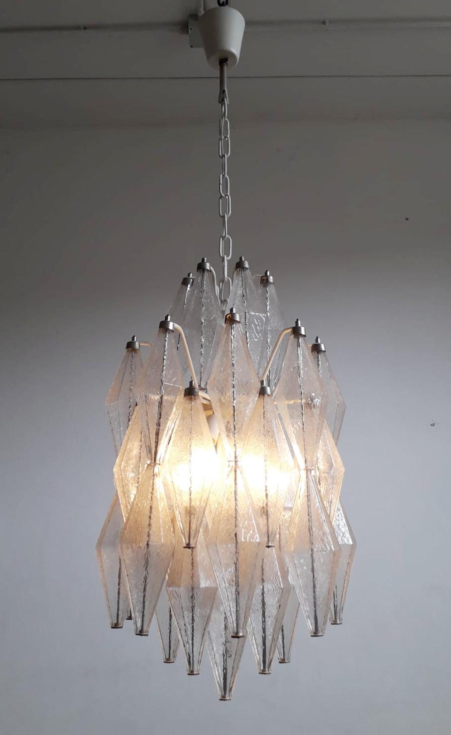 Poliedri Chandelier In Good Condition For Sale In Los Angeles, CA