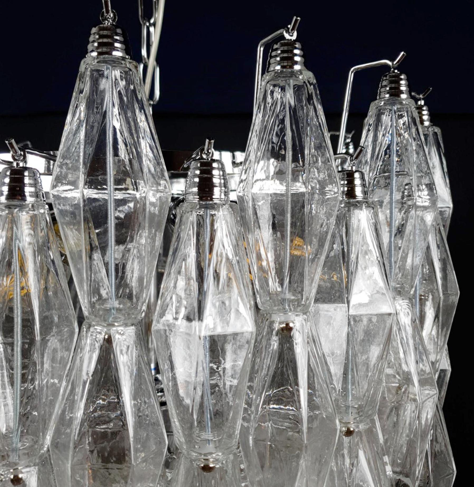 italien Lustre Poliedri en vente