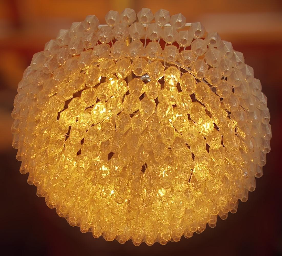 Vetro di Murano Lampadario Poliedri in vendita