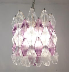 Poliedri Chandelier by Venini