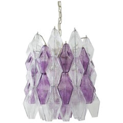 Poliedri Chandeliers by Venini - 2 Available