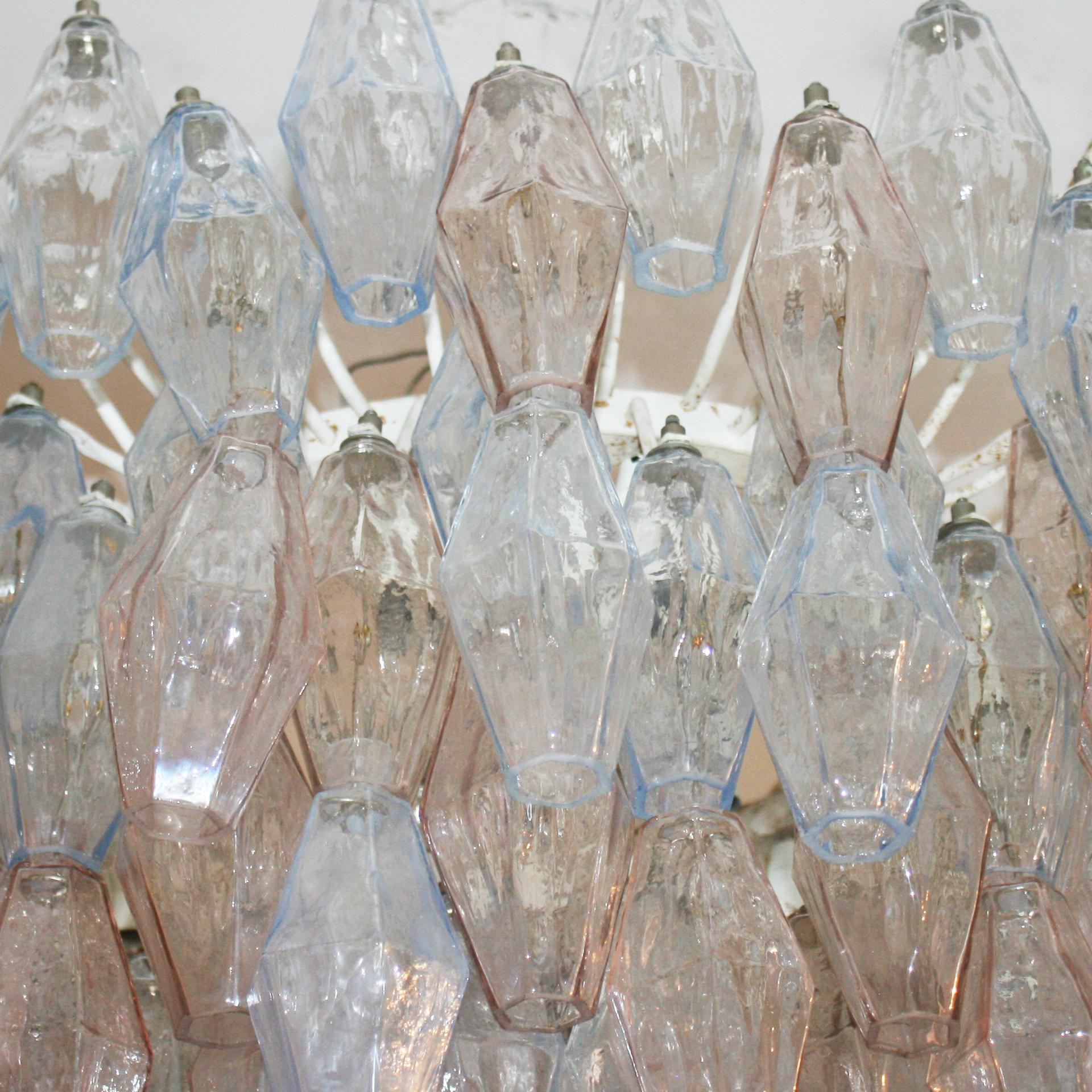 Glass ‘Poliedri’ Italian Lamp Designed by Carlo Scarpa and Edited by Venini