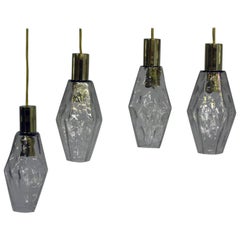 Poliedri Lamp by Carlo Scarpa for Venini, 1950s