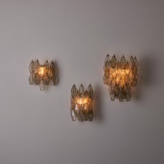 'Poliedri' Sconces by Carlo Scarpa for Venini