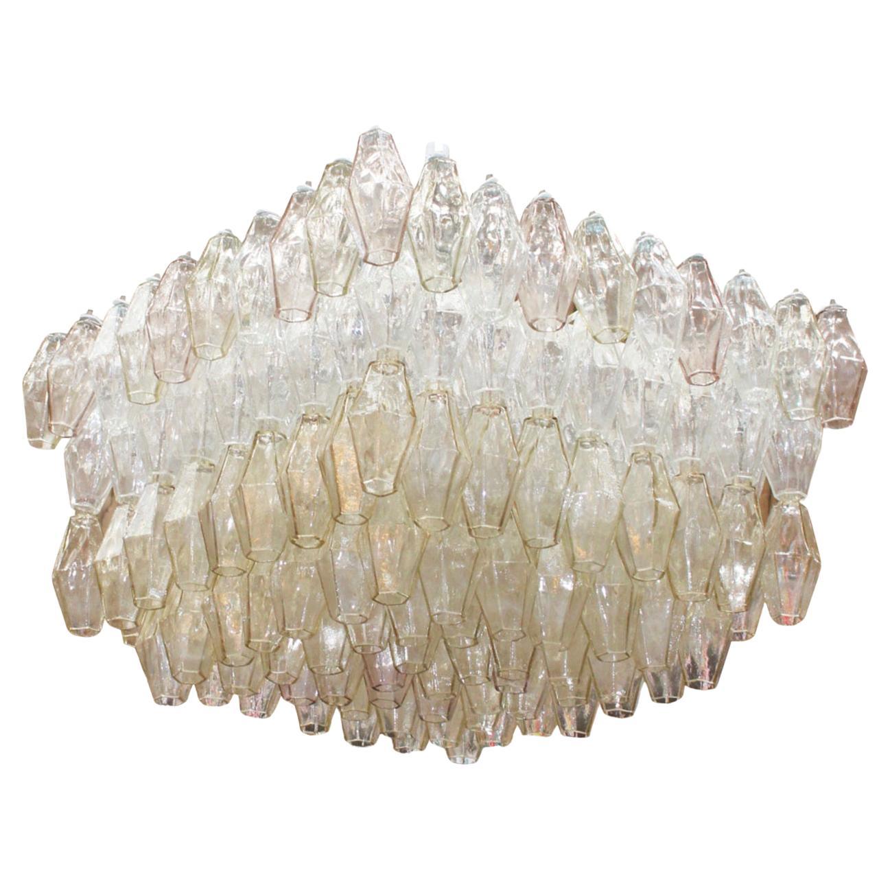 Poliedri-Lampe, entworfen von Carlo Scarpa und herausgegeben von Venini, Italien 1950