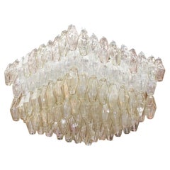 Poliedri-Lampe, entworfen von Carlo Scarpa und herausgegeben von Venini, Italien 1950