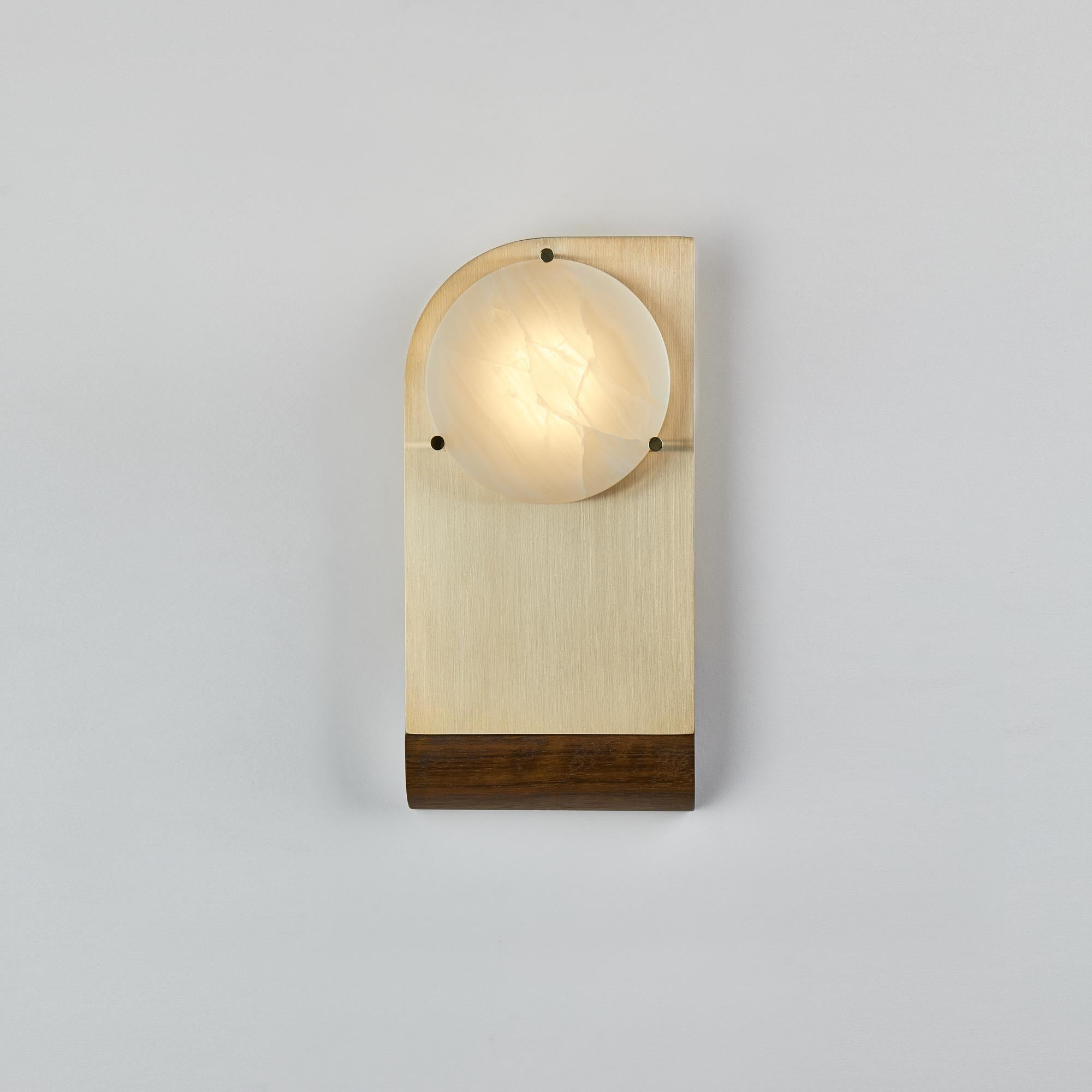 alabaster sconce light fixture