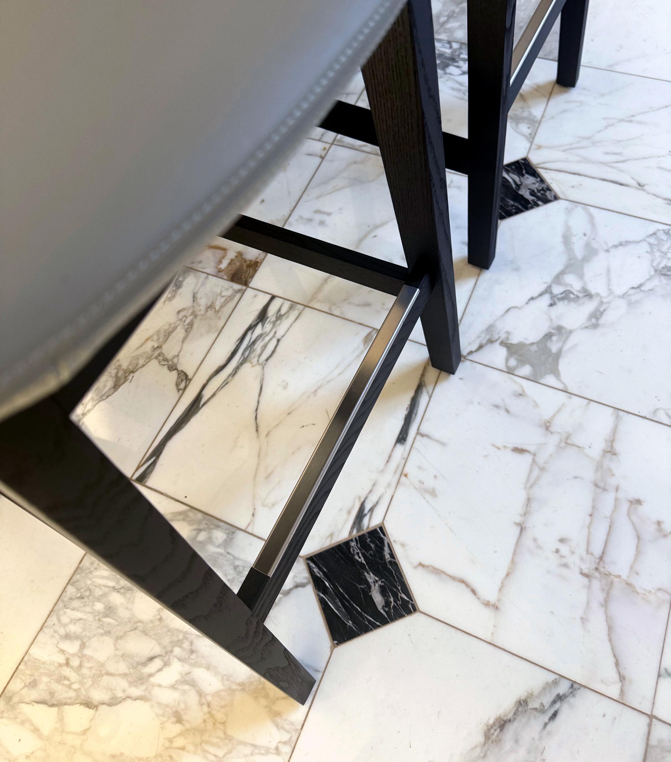Poliform Ventura Counter Stool by Jean-Marie Massaud Five Available For Sale 5