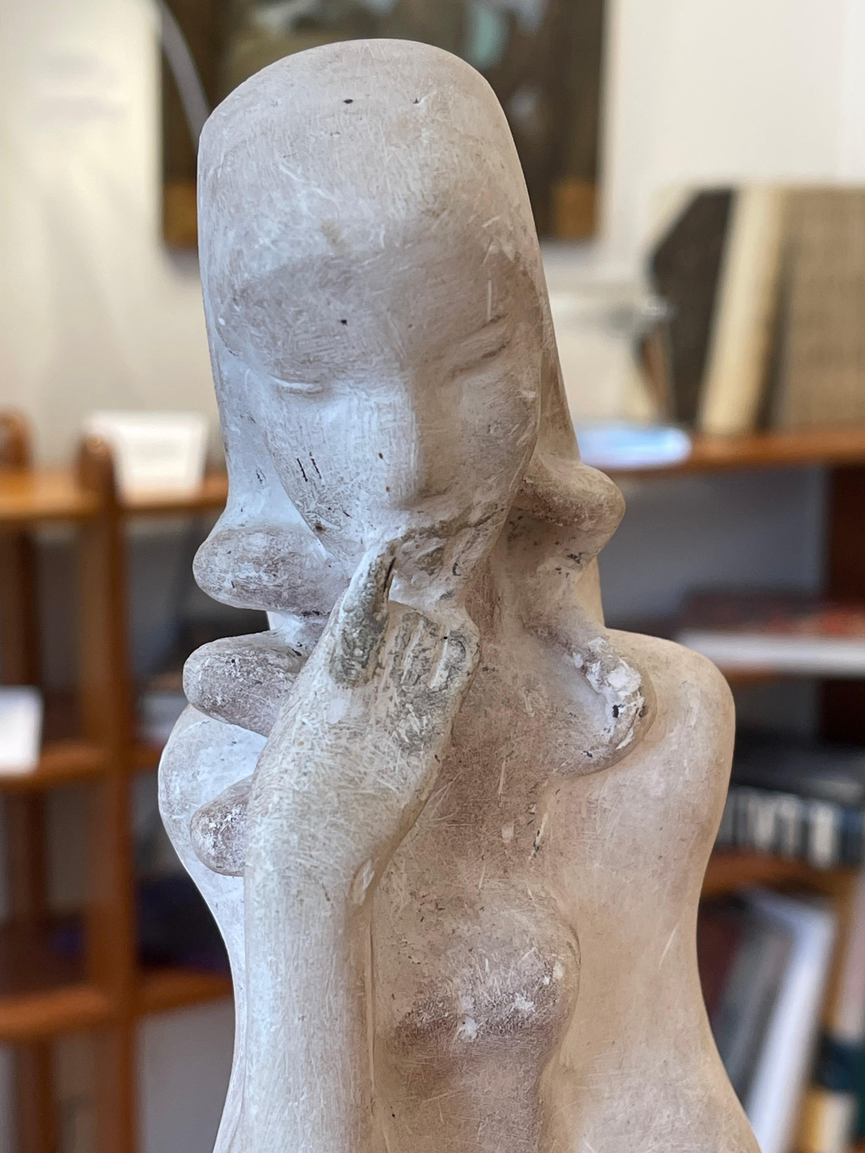 Plaster Joseph CSAKY (1888-1971), «Polimnya», 1965 For Sale