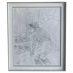 "Polin" Lithograph by Henri de Toulouse-Lautrec