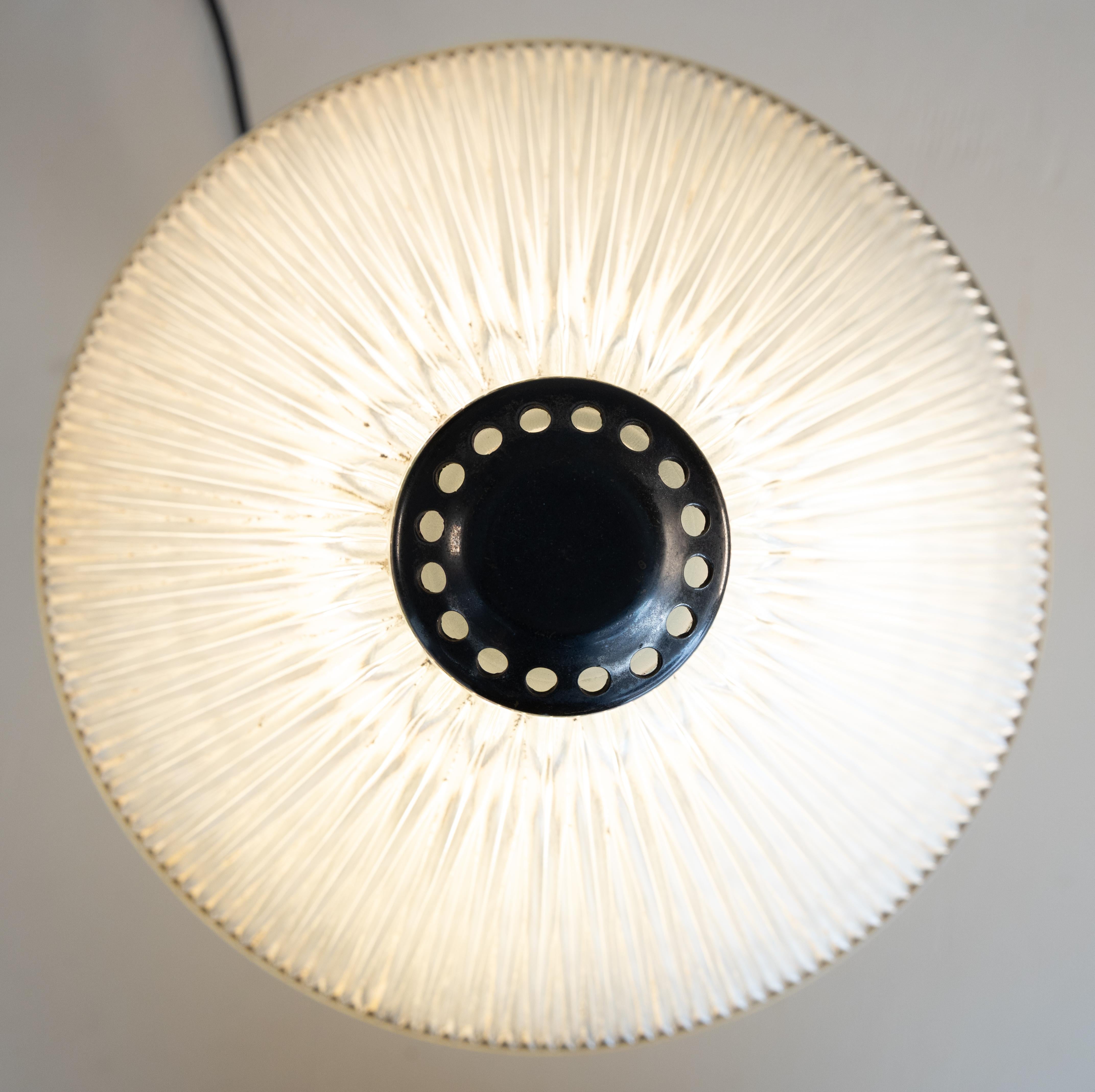 Polinnia table Lamp in metal ang glass by Studio BBPR, mid-century en vente 1