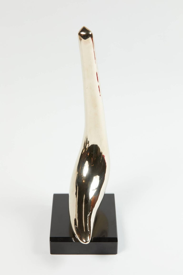 Polish Bronze Abstract Sculpture For Sale at 1stdibs