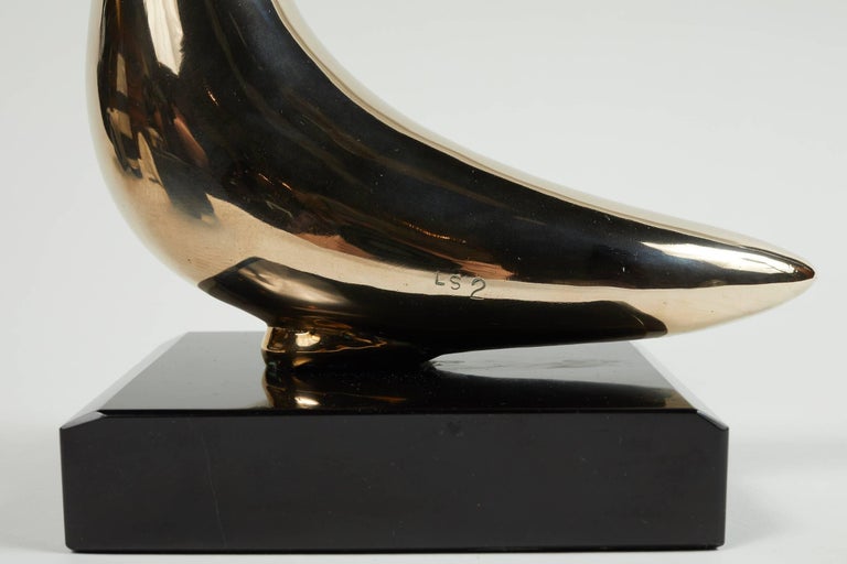 Polish Bronze Abstract Sculpture For Sale at 1stdibs