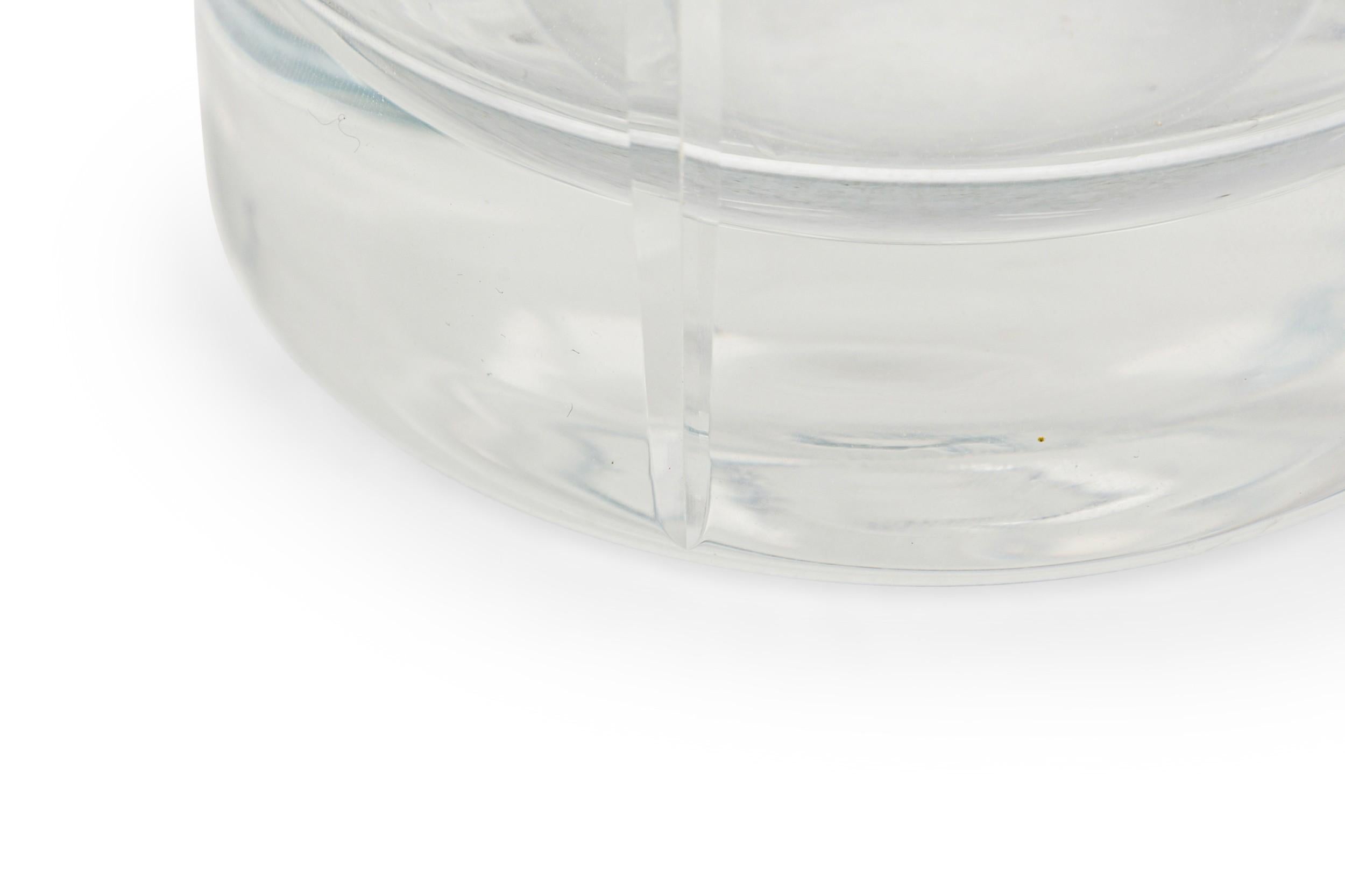 Carafe à vodka polonaise à cylindre du milieu du siècle avec bouchon en vente 3