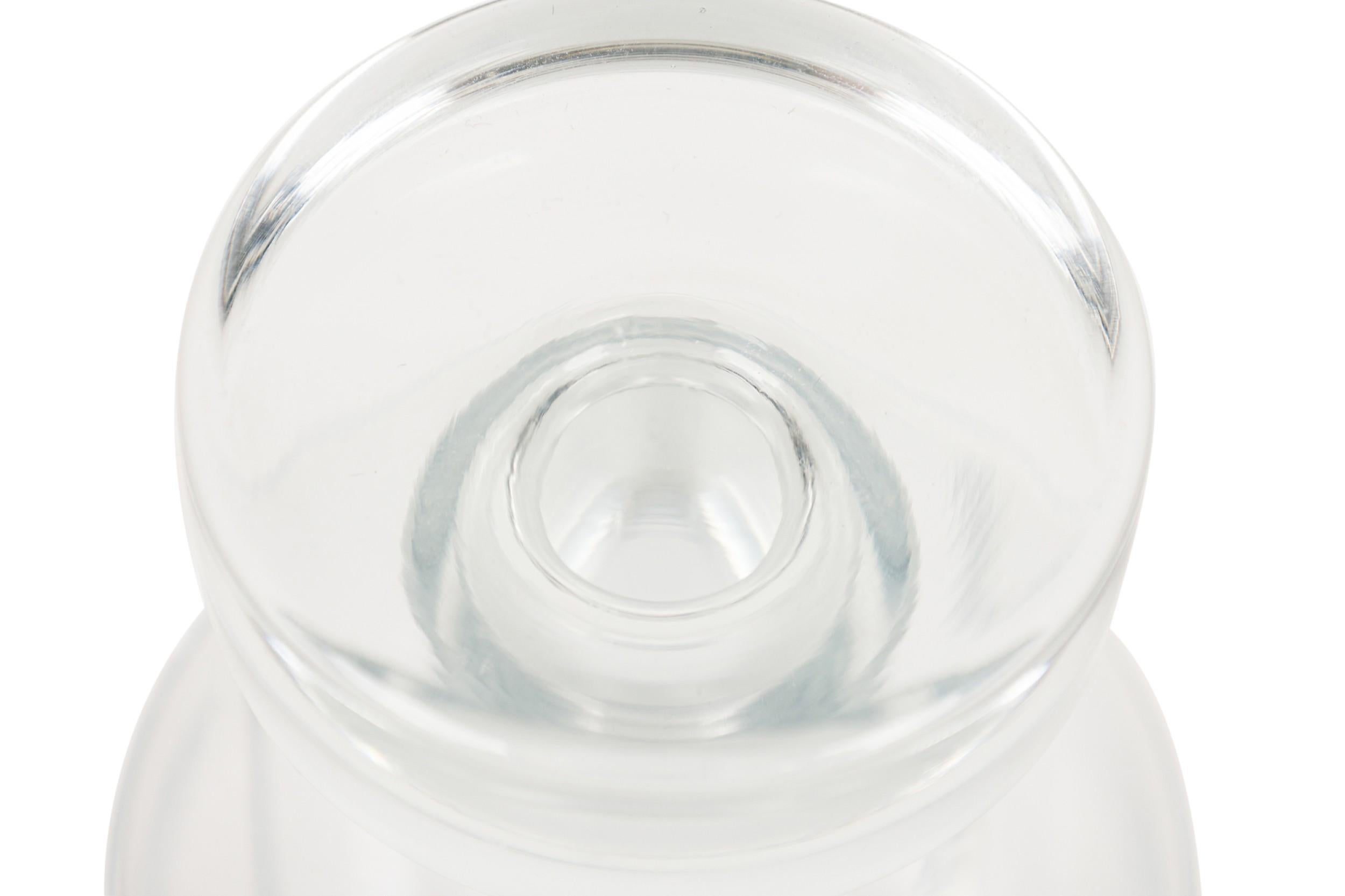 20ième siècle Carafe à vodka polonaise à cylindre du milieu du siècle avec bouchon en vente