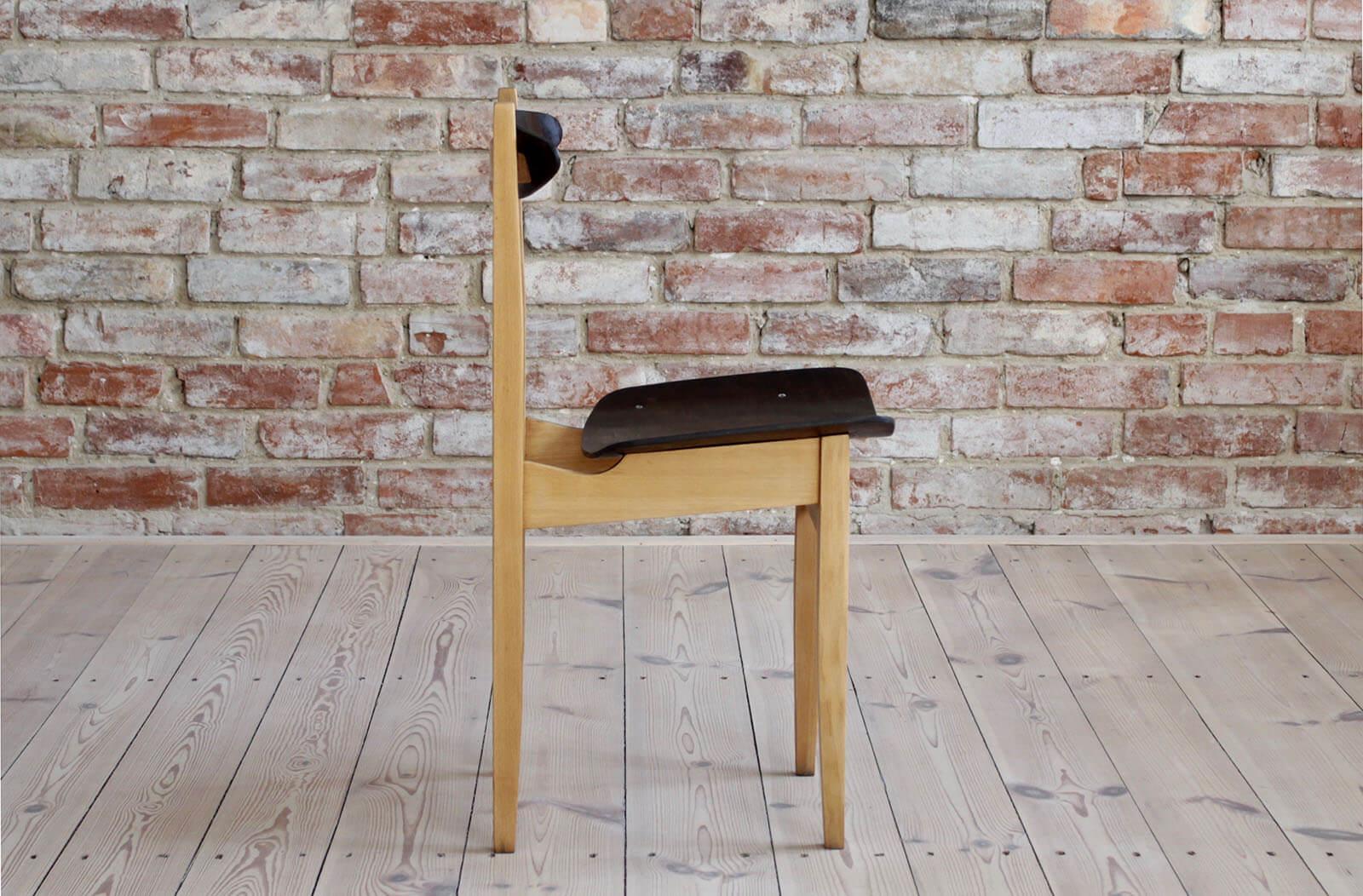 Polish Midcentury Chair by Maria Chomentowska, Model 200-102, 1 Piece Available 1